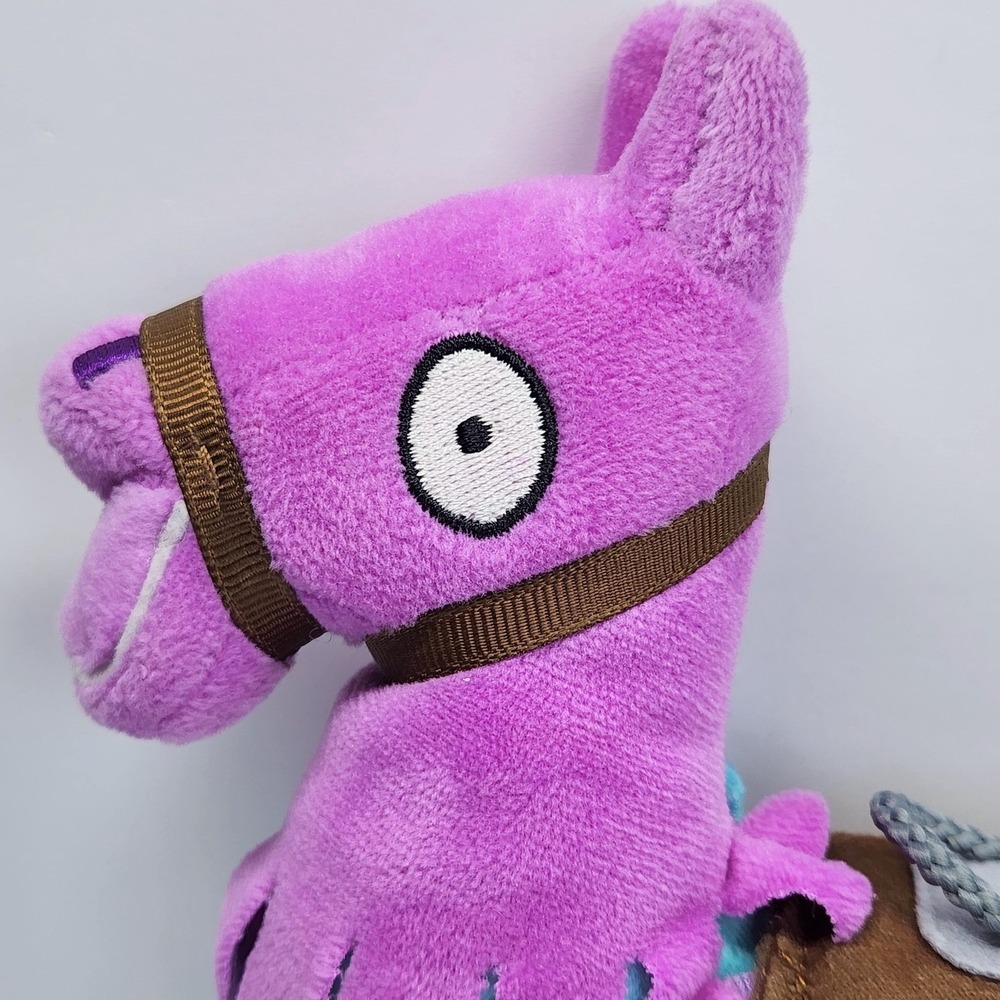 Russ Fortnite Loot Llama Plush Small Stuffed Toy Purple Blue Jazwares 2018 Cute - Picture 4 of 11